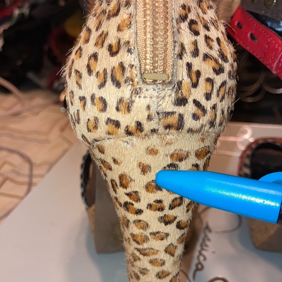 Multicolored Sandal Pumps - Picture 9 of 13